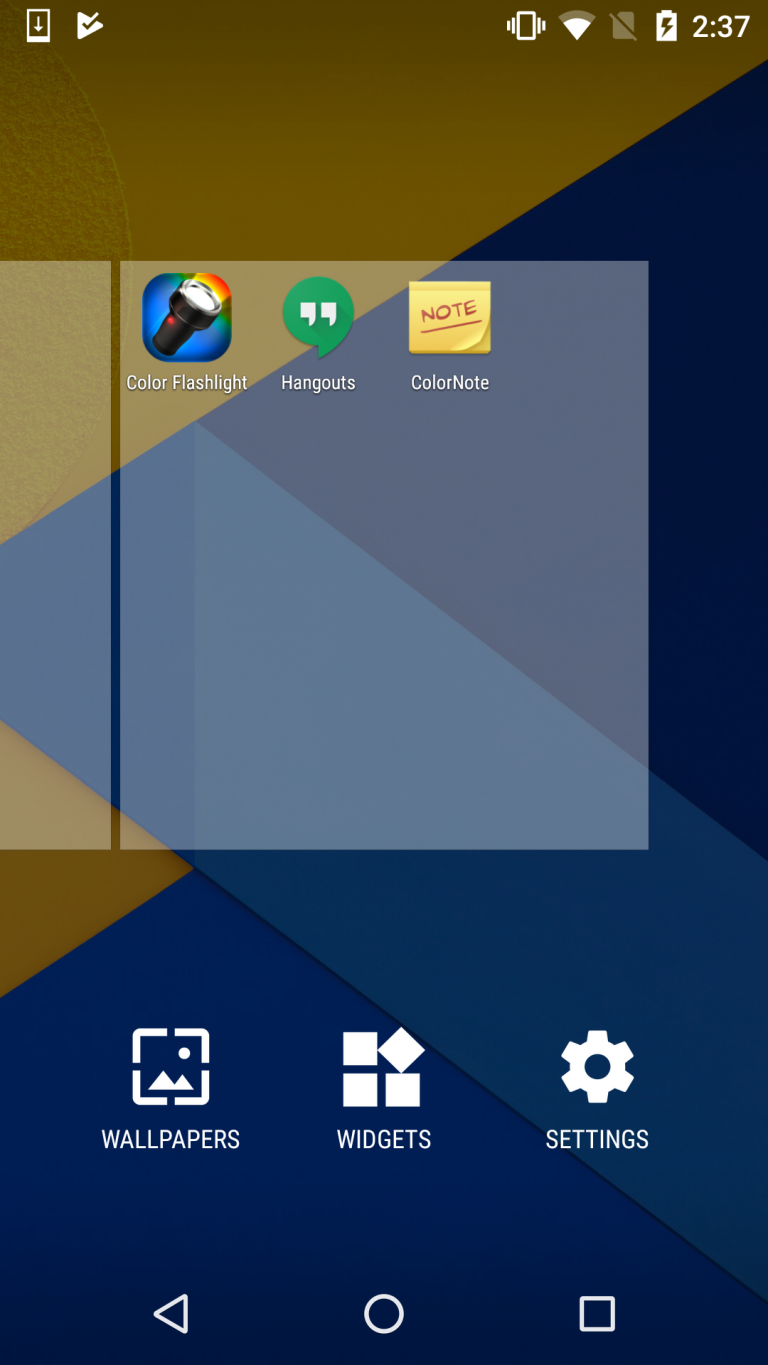 how to put contacts on home screen